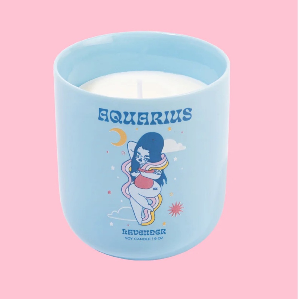 Zodiac Candle Aquarius